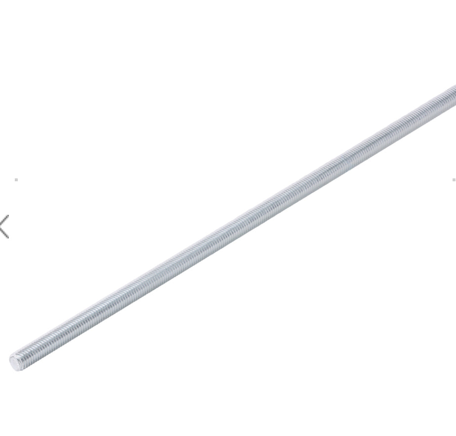 Threaded Bars - Grade 4.8 - Zinc pack of 10