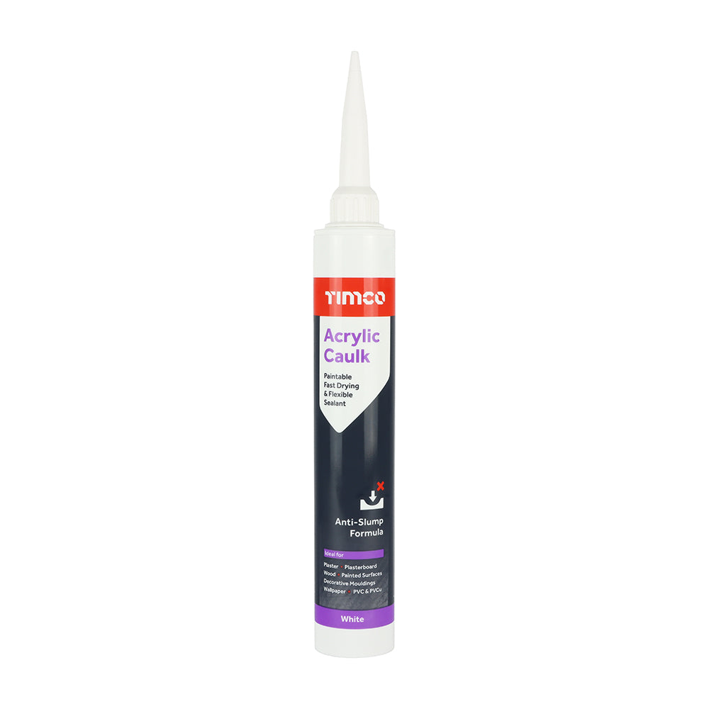 Acrylic Caulk White 380ml
