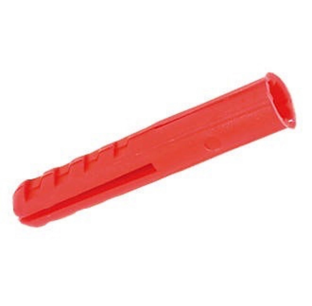 Wall Plugs RED 30mm (100pk)