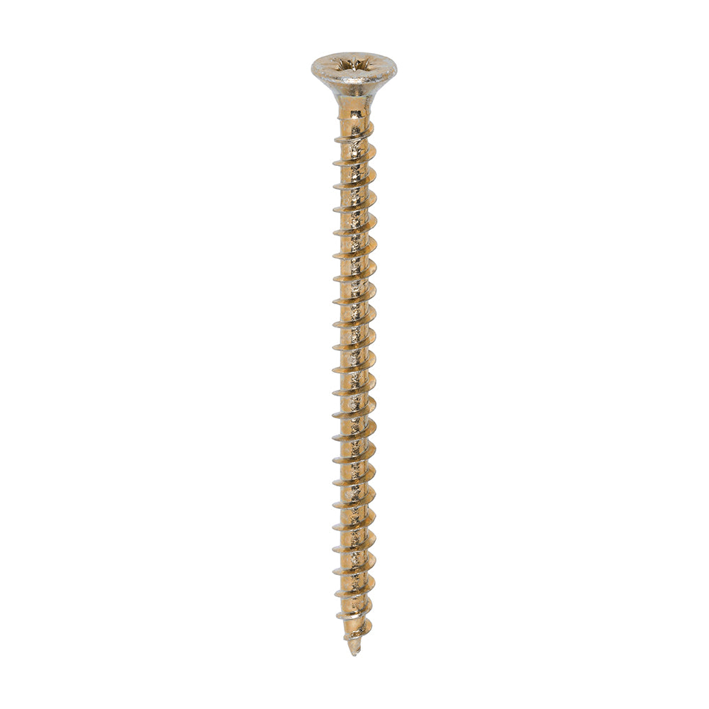 Chipboard & Woodscrews - PZ Double Countersunk - Yellow